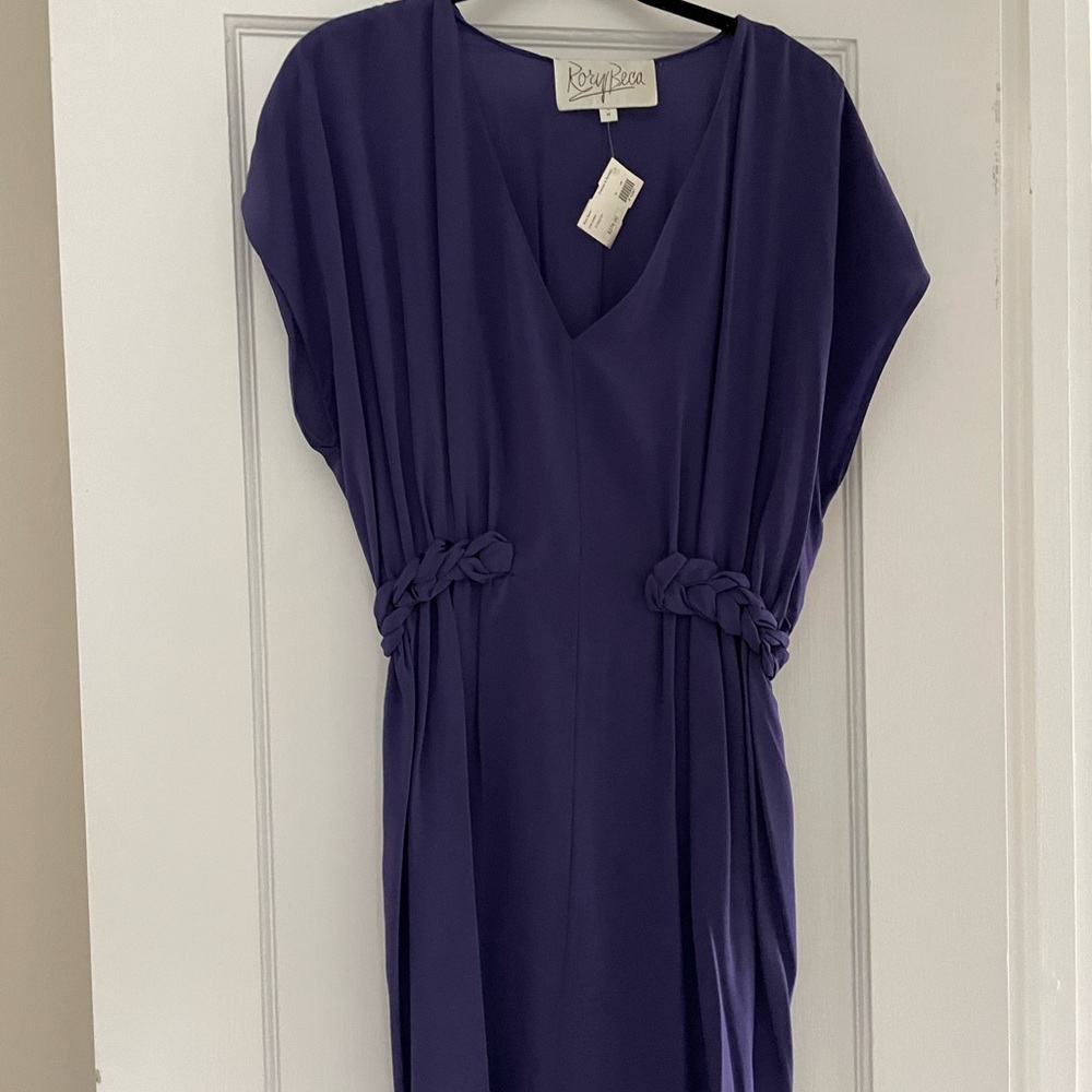 Rory Beca Silk Dress in Purple